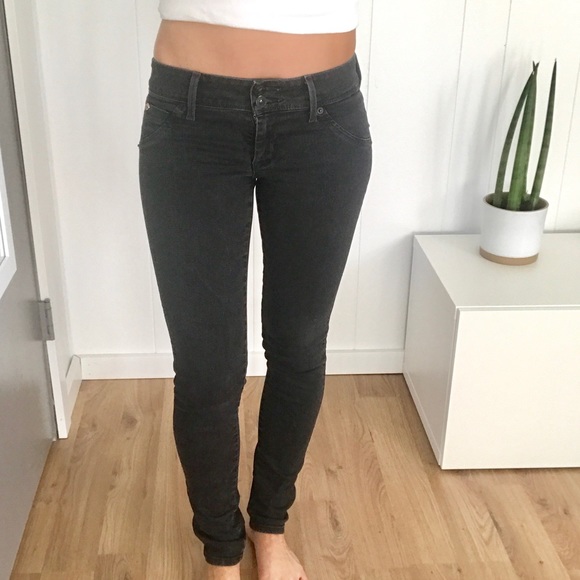 Faded wash Black Denim HUDSON Denim Jeans - Picture 2 of 7